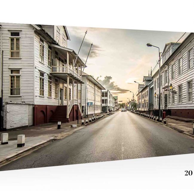 Road of Herritage by Howard C. Dion | +597 Photography Bamboo Wood Print